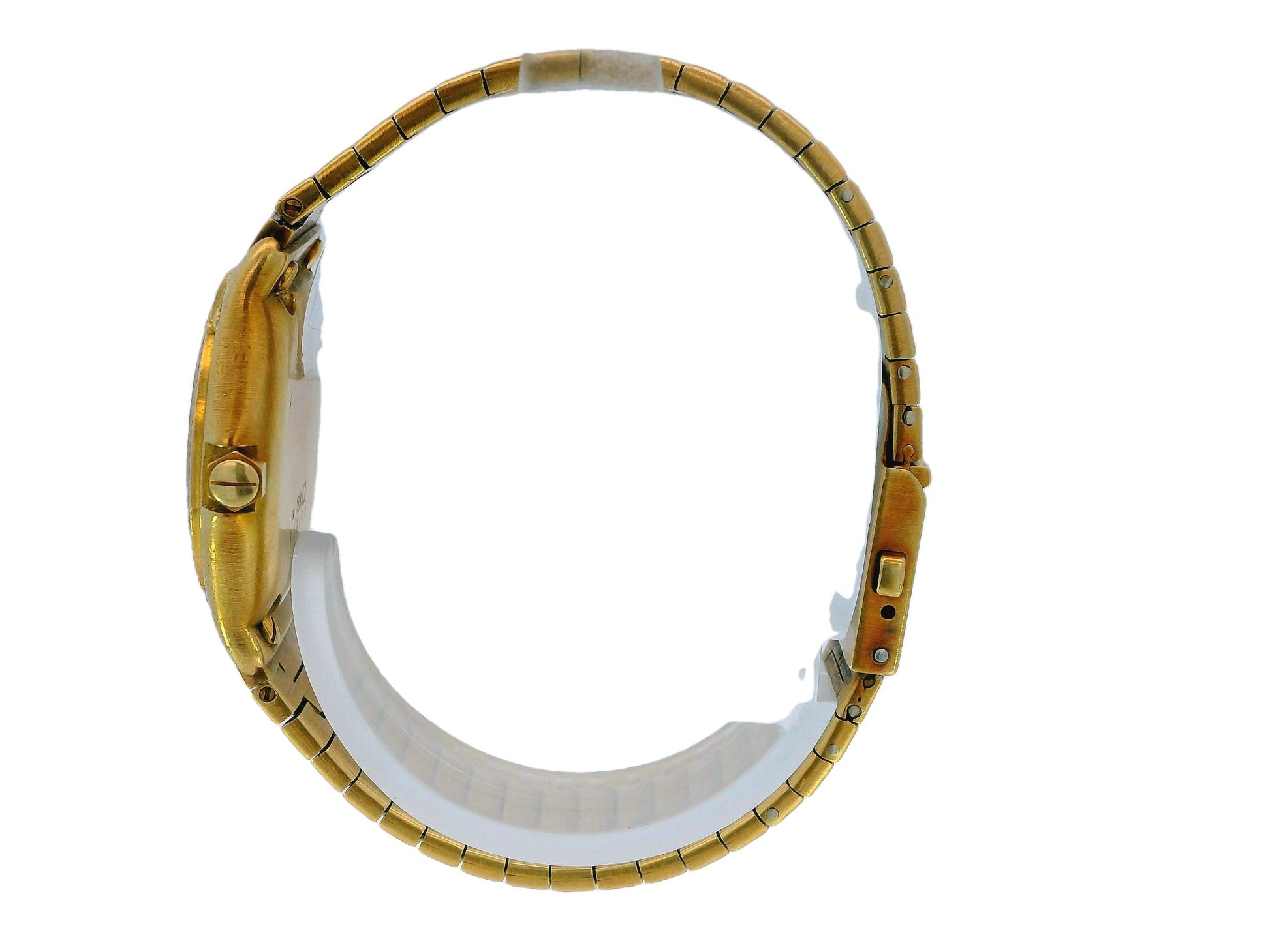 Ebel 18k Yellow Gold Wave Diamond Bezel