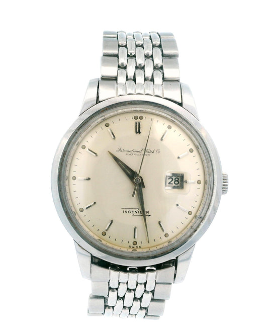 IWC Ingenieur Stainless Steel Vintage Mens Watch