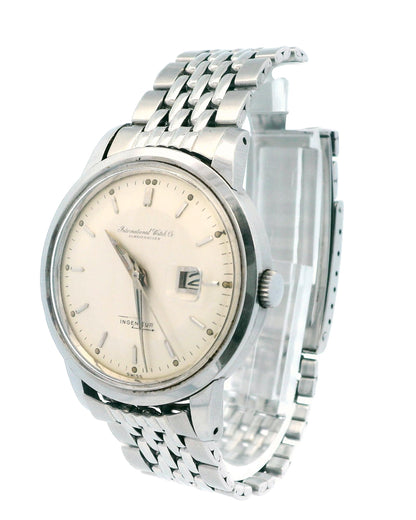 IWC Ingenieur Stainless Steel Vintage Mens Watch