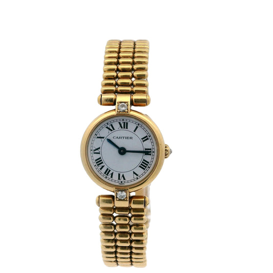 Cartier Rivoli 18K Yellow Gold Ladies Watch