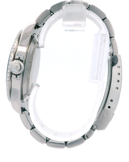 Rolex Submariner 16610LV Kermit Bezel Flat 4 Mens Watch Box Papers