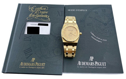 Audemars Piguet 15000BA Diamond 18K Yellow Gold