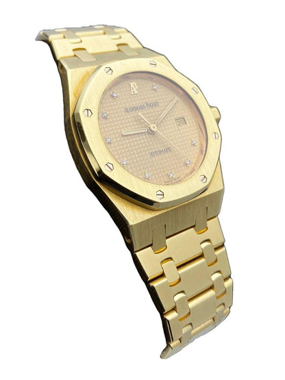 Audemars Piguet 15000BA Diamond 18K Yellow Gold