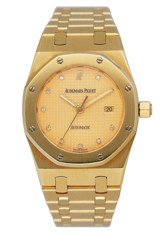 Audemars Piguet 15000BA Diamond 18K Yellow Gold