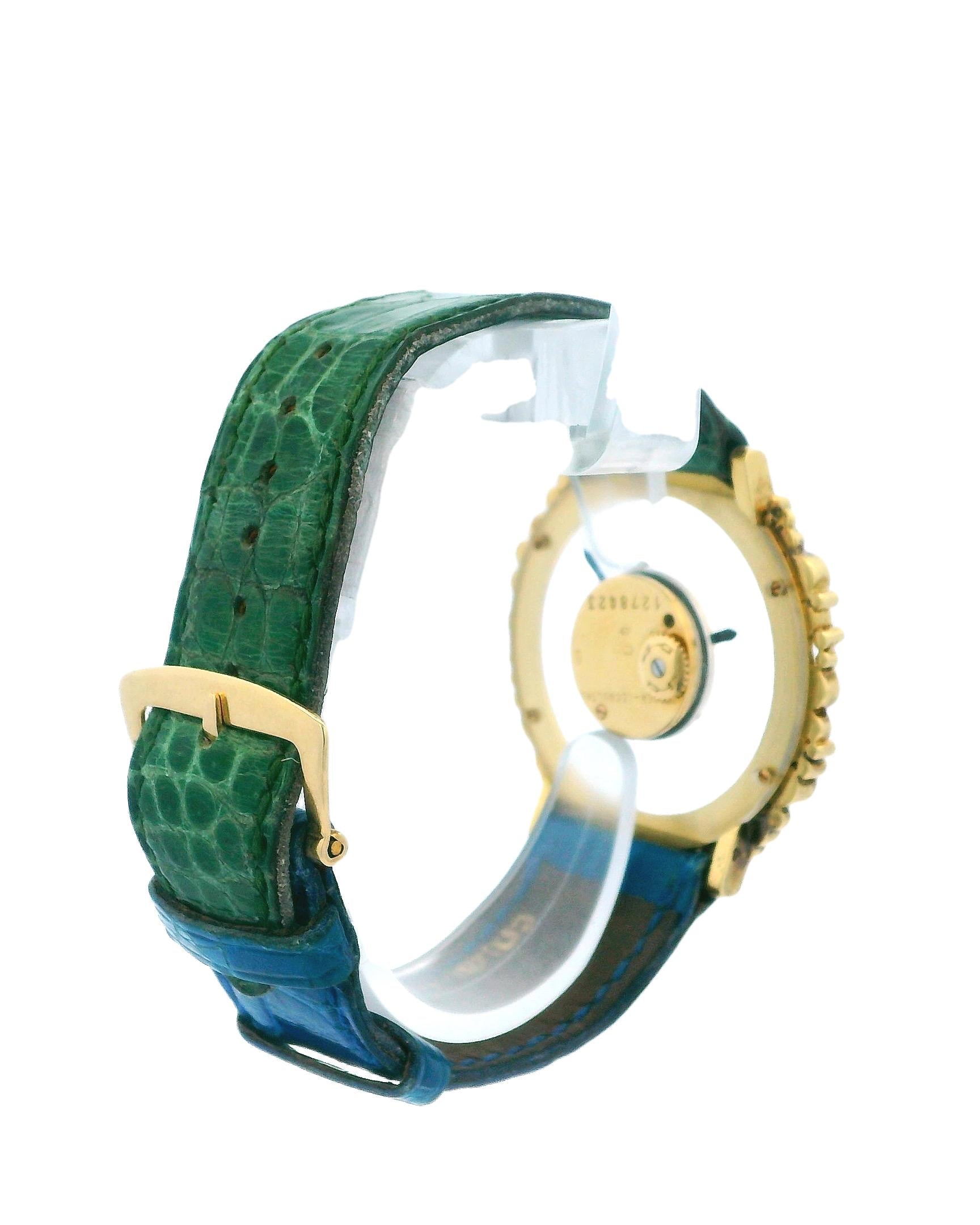 Jaeger-LeCoulture Mystery Dial 18K Yellow Gold Nuggest Watch