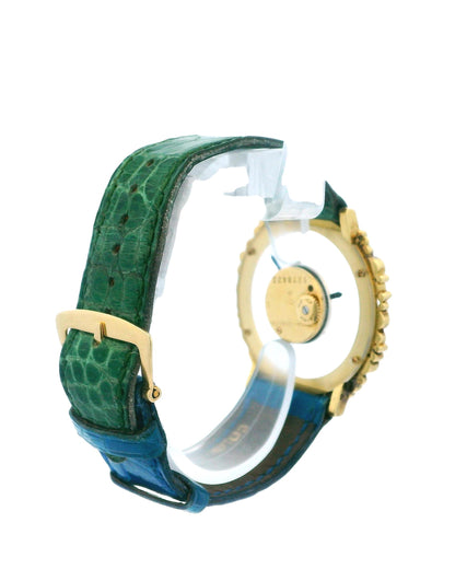 Jaeger-LeCoulture Mystery Dial 18K Yellow Gold Nuggest Watch