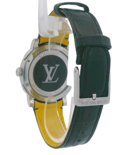 Louis Vuitton Q5D20 Escalar Timezone Steel Watch