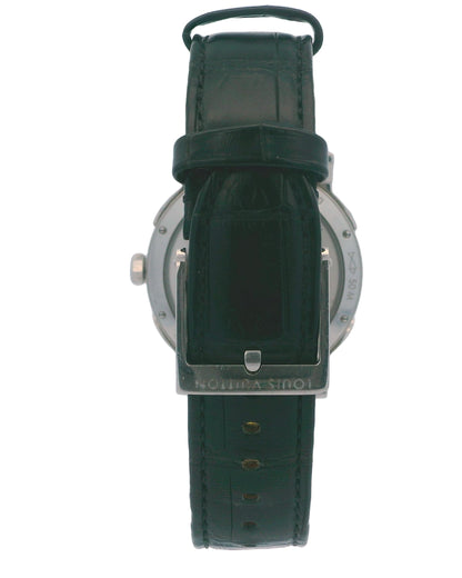 Louis Vuitton Q5D20 Escalar Timezone Steel Watch