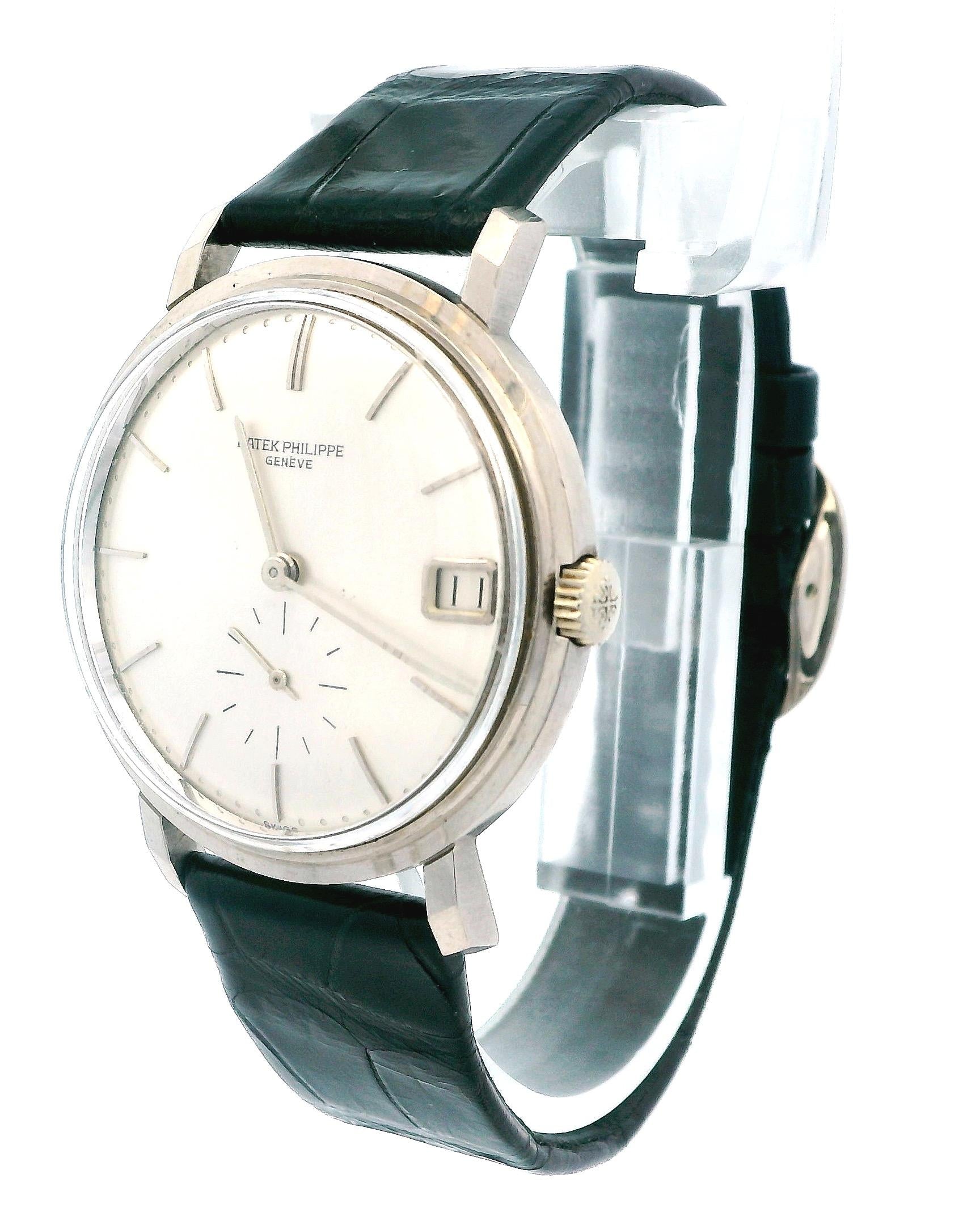 Patek Philippe Calatrava 3445G 18K White Gold Watch