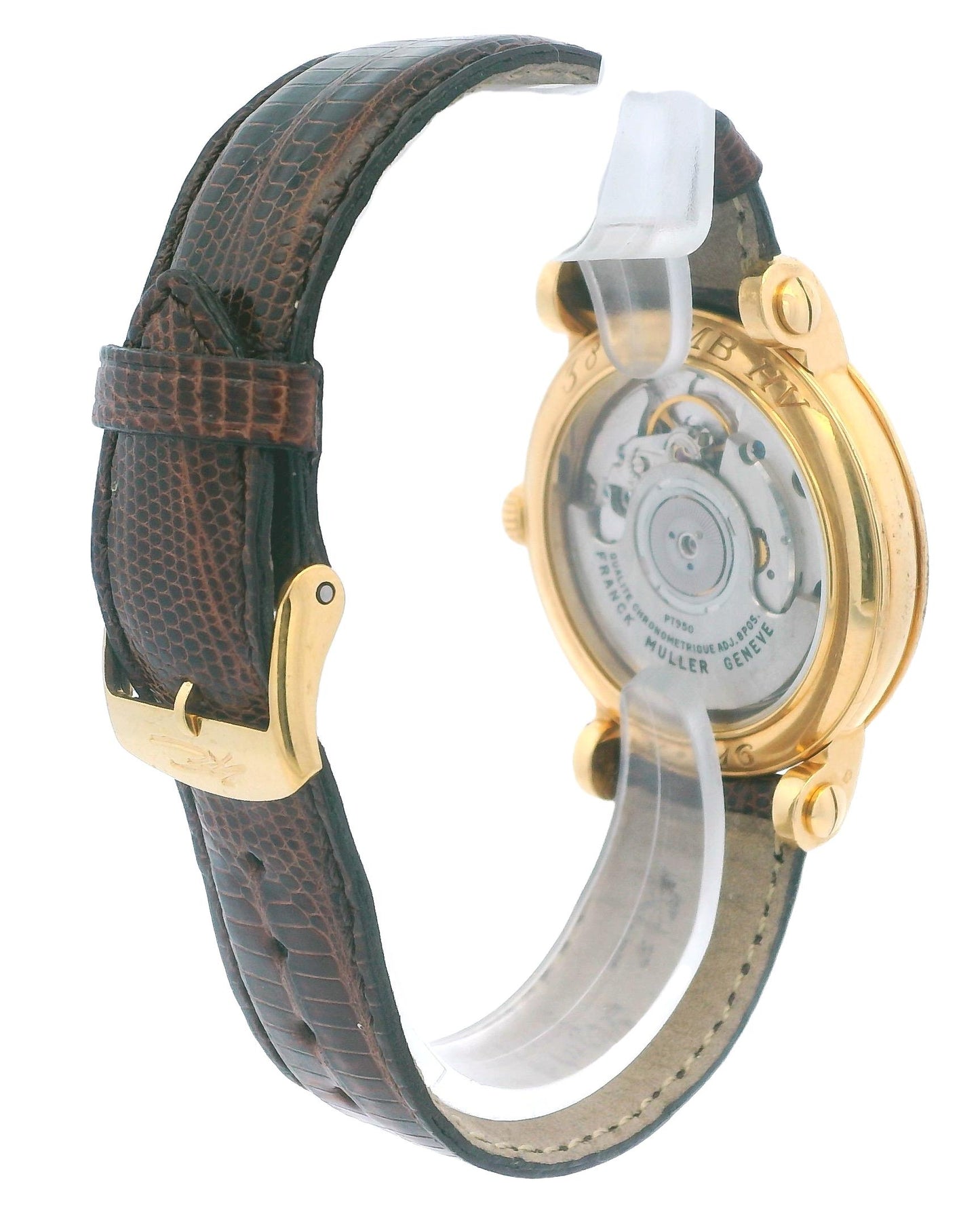 Franck Muller Master Banker 18k Yellow Gold Triple Time Zone