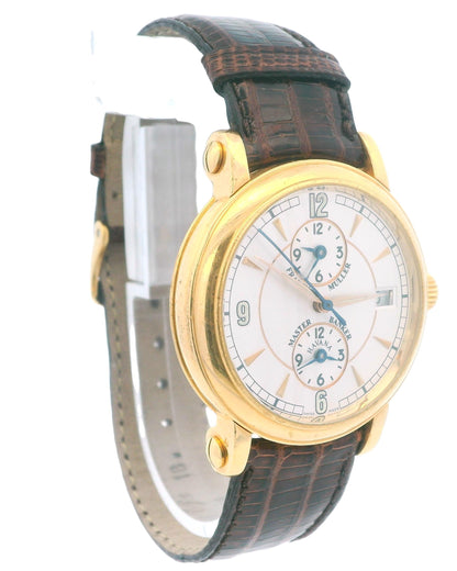 Franck Muller Master Banker 18k Yellow Gold Triple Time Zone