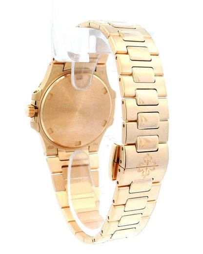 Patek Philippe Nautilus 7010/1R Tiffany&Co Taupe Dial & Diamond Bezel Watch