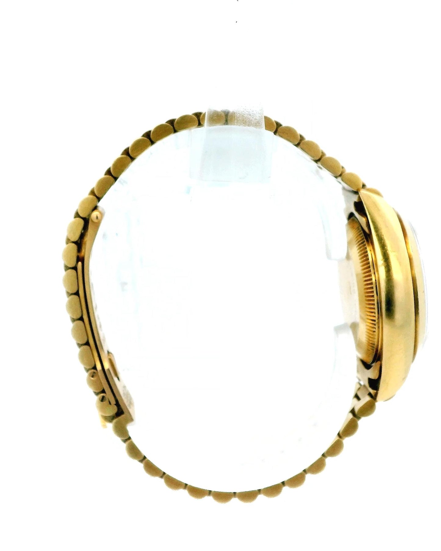 Rolex Datejust 69168 18K Yellow Gold white Dial Ladies Watch.