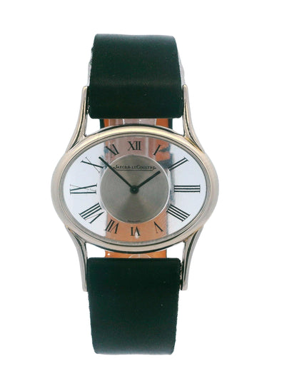 Jaeger Le-Coultre 17011 Mystery 18k White Gold W/Customized Strap & Buckle