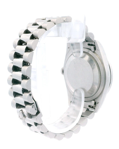 Rolex Day-Date President 18346 Platinum Diamond Watch