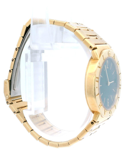 Bvlgari Diagono BB30GGD 18K Yellow Gold Ladies Watch