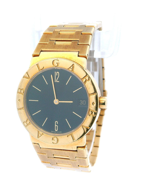Bvlgari Diagono BB30GGD 18K Yellow Gold Ladies Watch