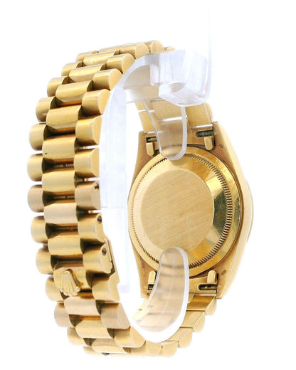 Rolex Day-Date 18238 18K Yellow Gold  Anniversary Diamond Dial Watch
