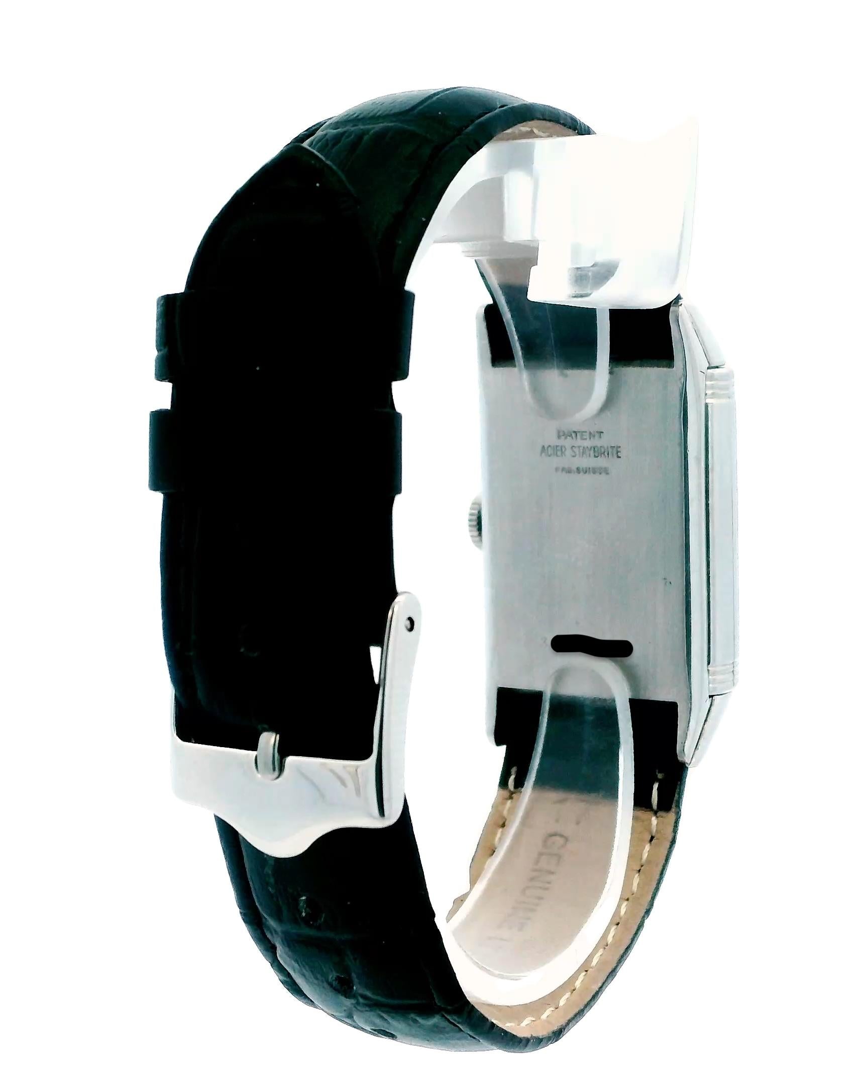Jaeger-LeCoultre Reverso 1930s Original Central Second dial