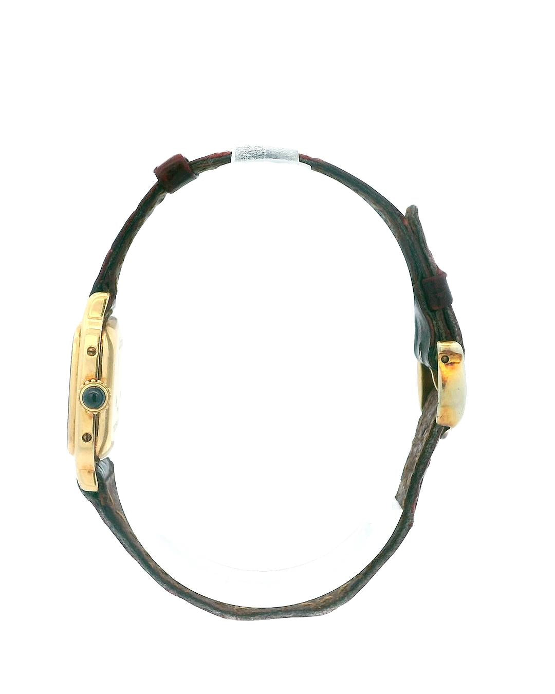 Cartier Paris 7825 18K  Yellow Gold Mechanical Vintage Watch
