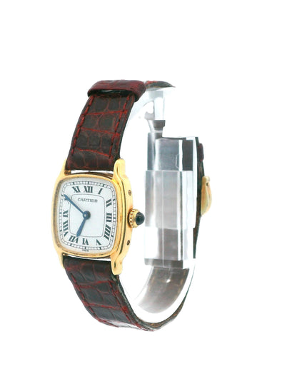 Cartier Paris 7825 18K  Yellow Gold Mechanical Vintage Watch