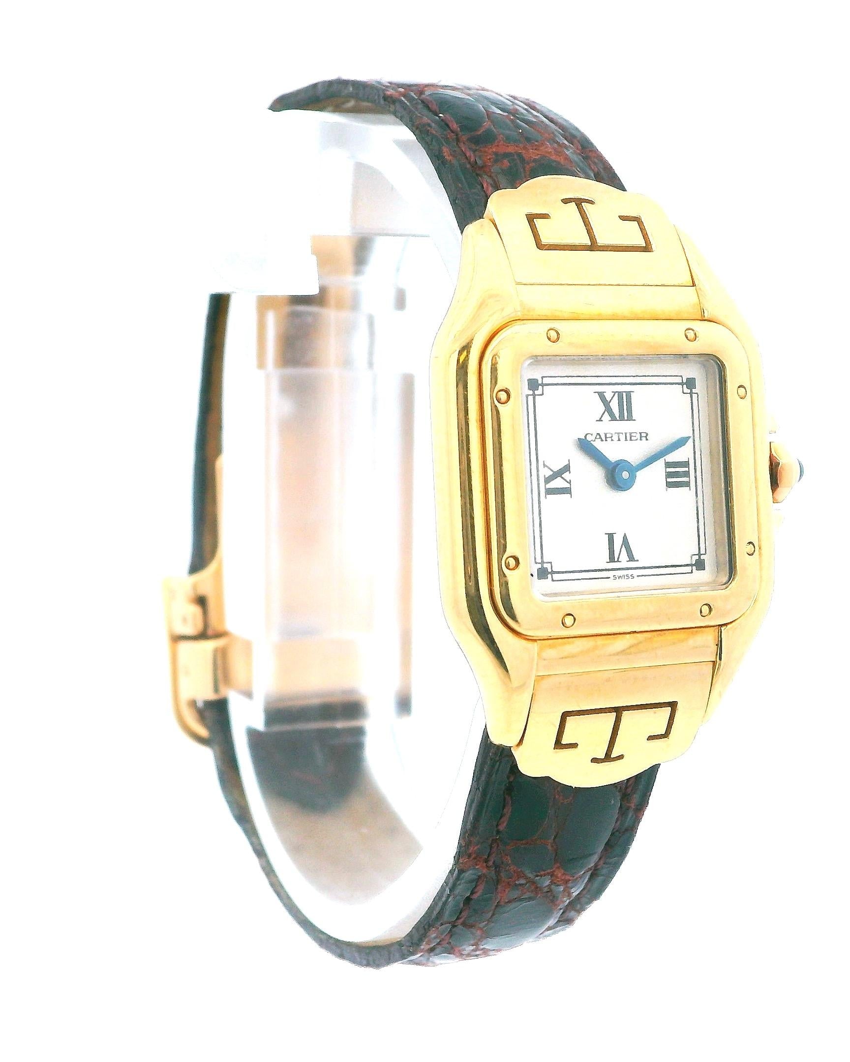 Cartier Panthere Les Styles W2504431 18K Yellow Gold Watch
