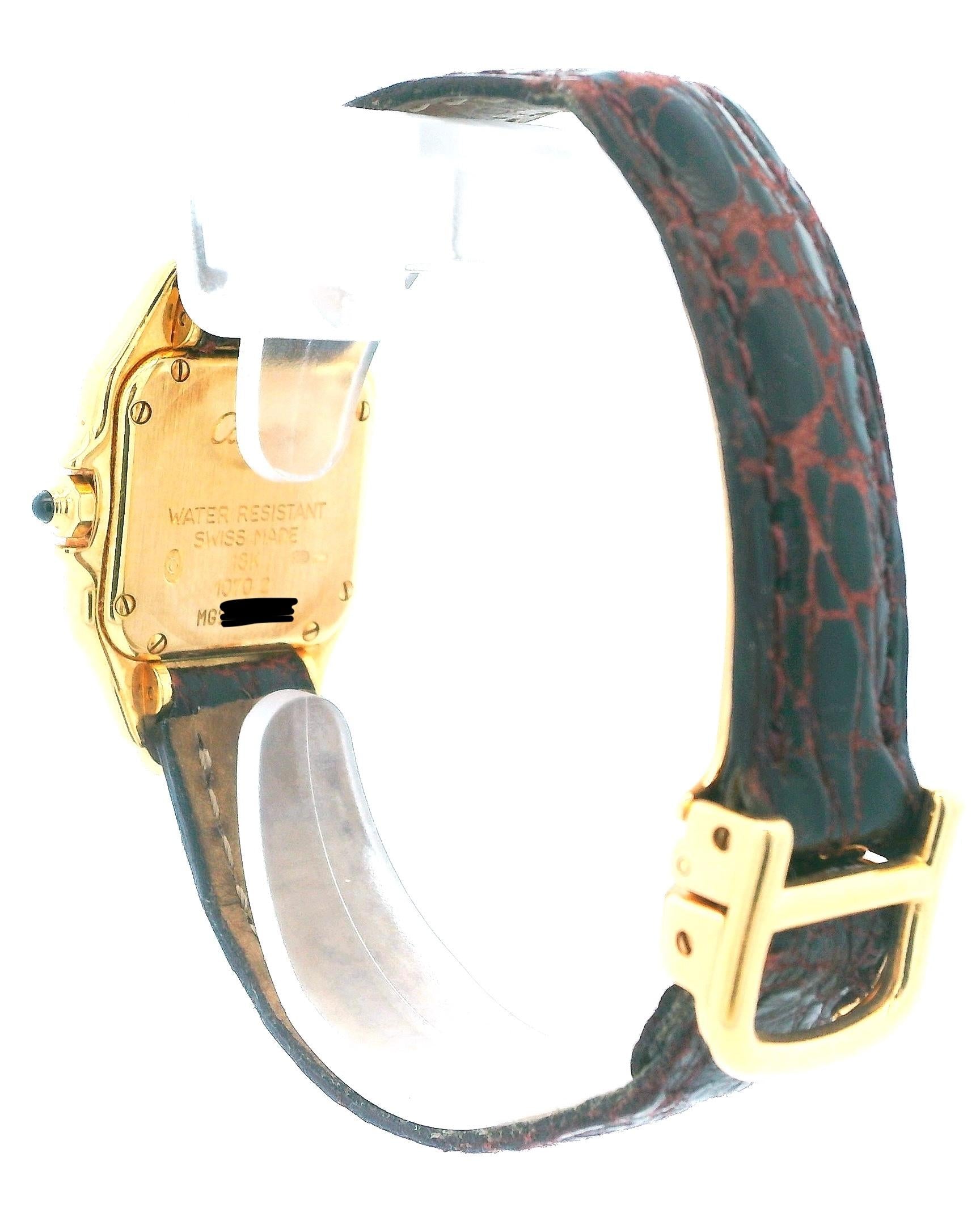 Cartier Panthere Les Styles W2504431 18K Yellow Gold Watch