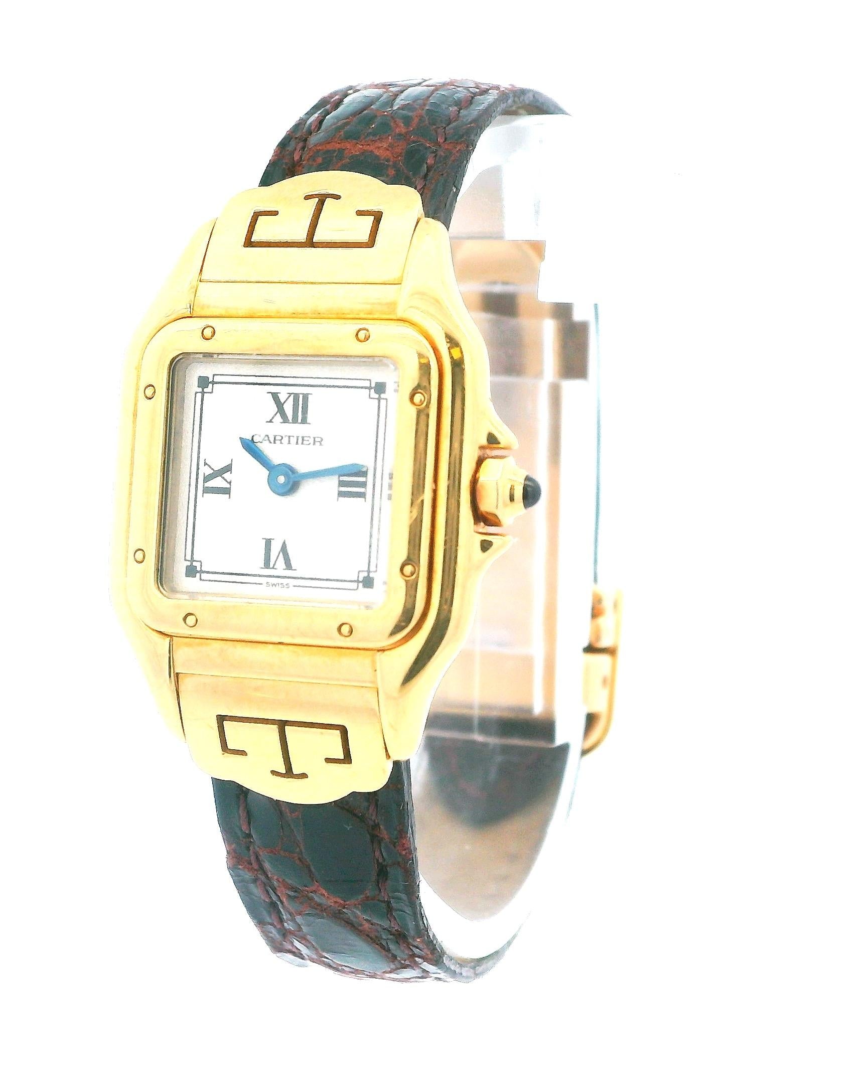 Cartier Panthere Les Styles W2504431 18K Yellow Gold Watch