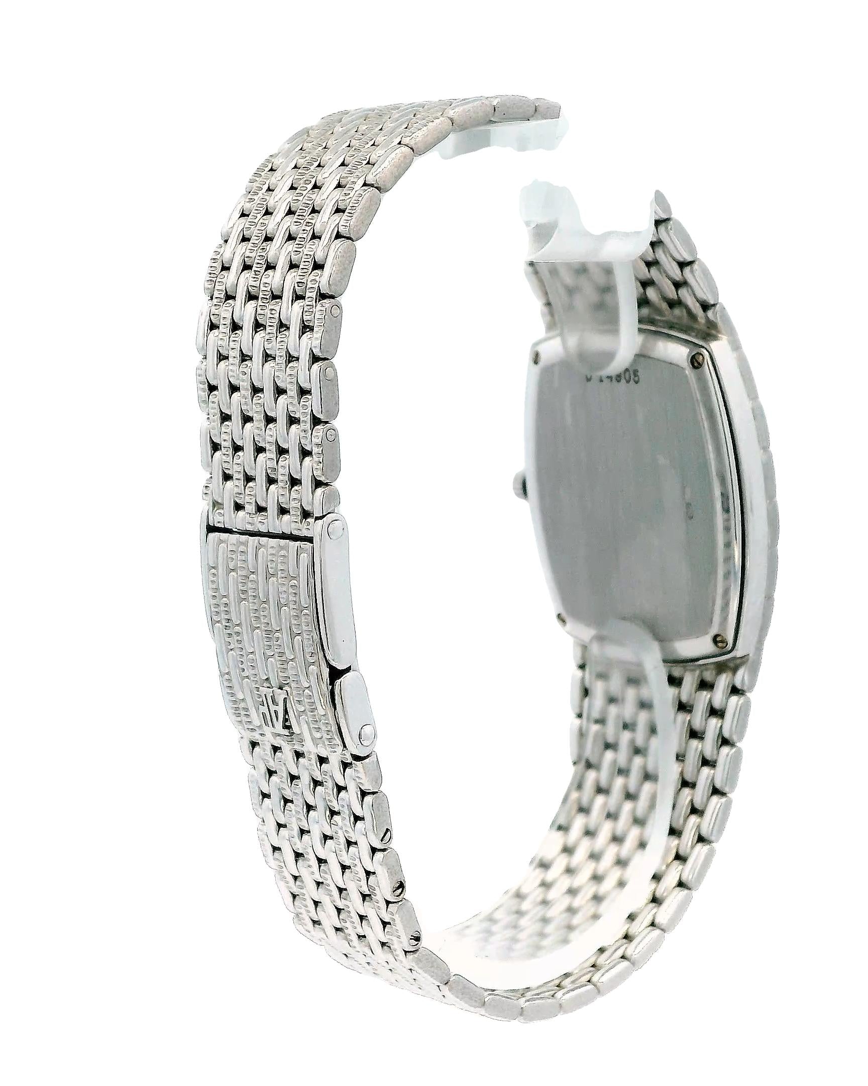 Audemars Piguet 4126 Diamond Black Dial 18K White Gold.