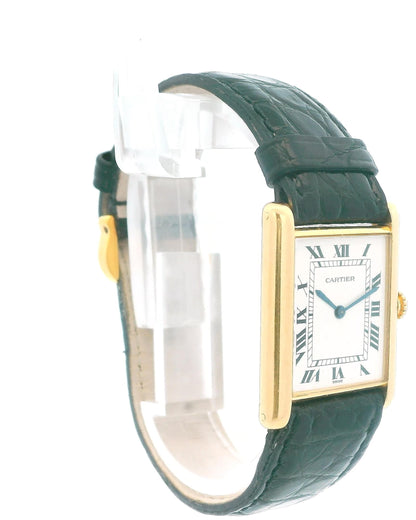 Cartier Tank Paris 18k Yellow Gold Watch
