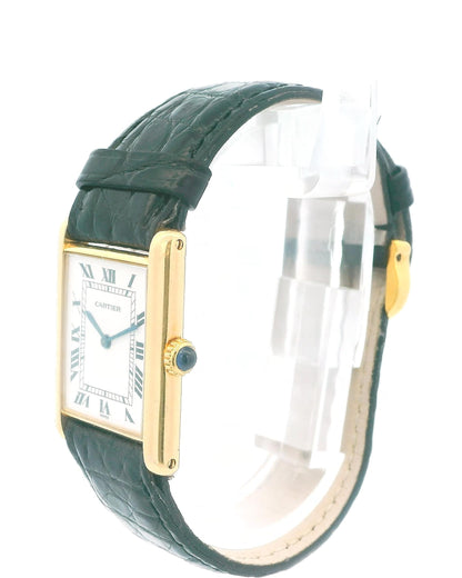 Cartier Tank Paris 18k Yellow Gold Watch