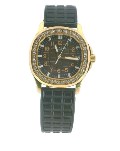 Patek Philippe 5068R Aquanaut Luce Chocolate Dial 18K Rose Gold Box & Papers