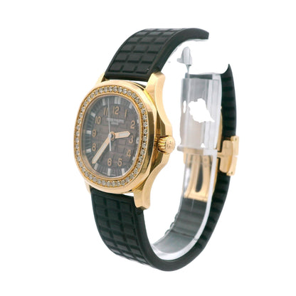 Patek Philippe 5068R Aquanaut Luce Chocolate Dial 18K Rose Gold Box & Papers