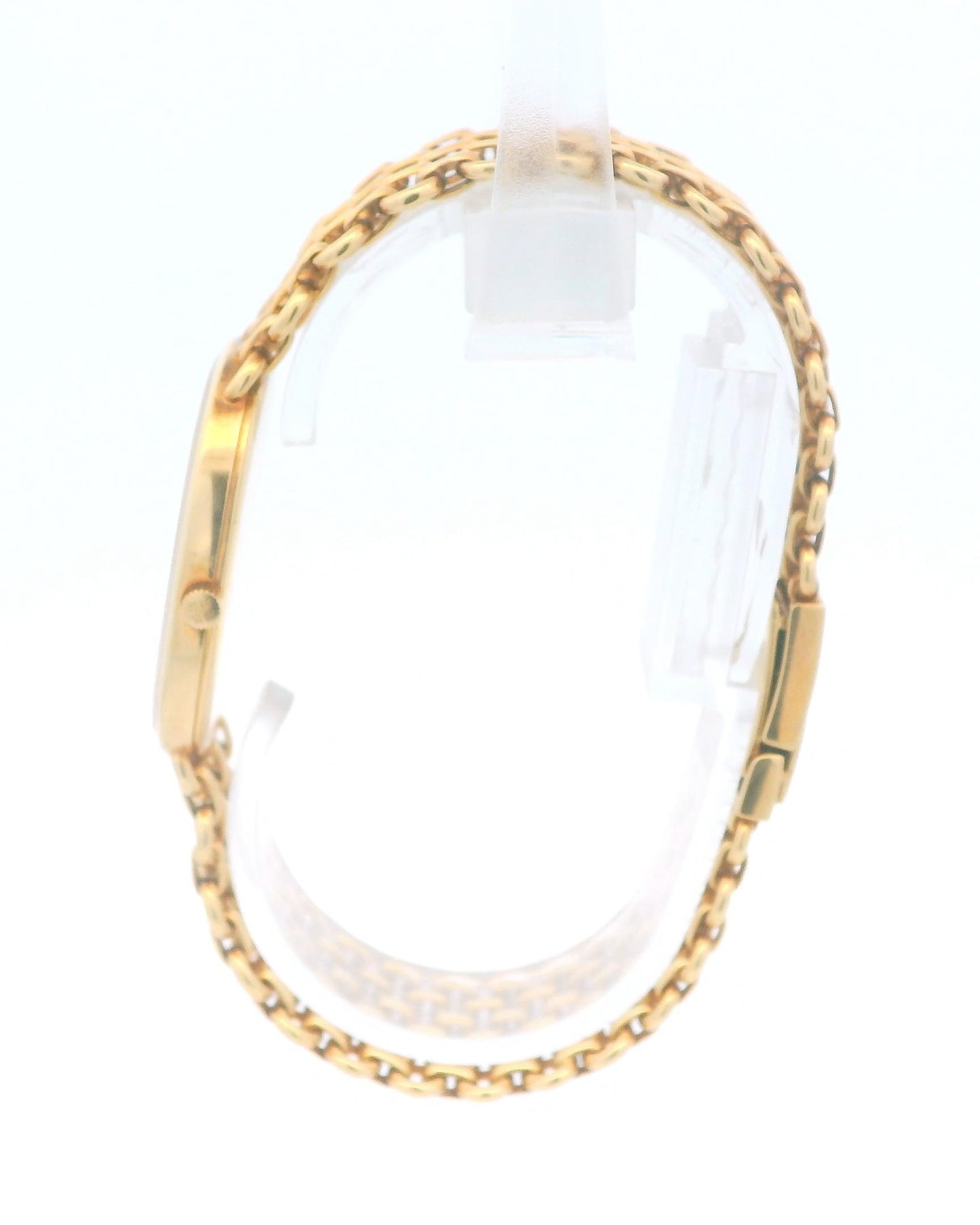 Patek Philippe Ellipse 3778/2 18K Yellow Gold Blue Dial Mesh Bracelet Watch