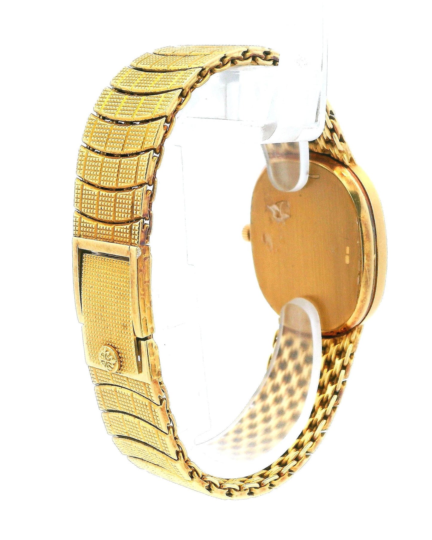 Patek Philippe Ellipse 3987 18K Yellow Gold Hobnail Watch