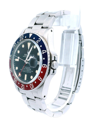 Rolex 1675 'Pepsi' GMT-MASTER Tiffany Dial Vintage Watch