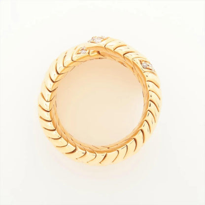 Bvlgari Spiga diamond Ring in 18K yellow Gold