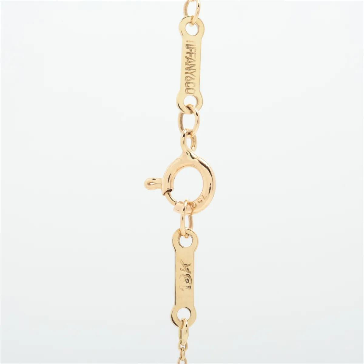Tiffany 18k Yellow Gold Star of David Necklace