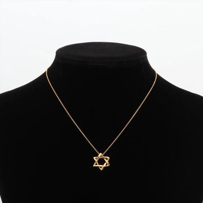Tiffany 18K yellow Gold Star of David Necklace