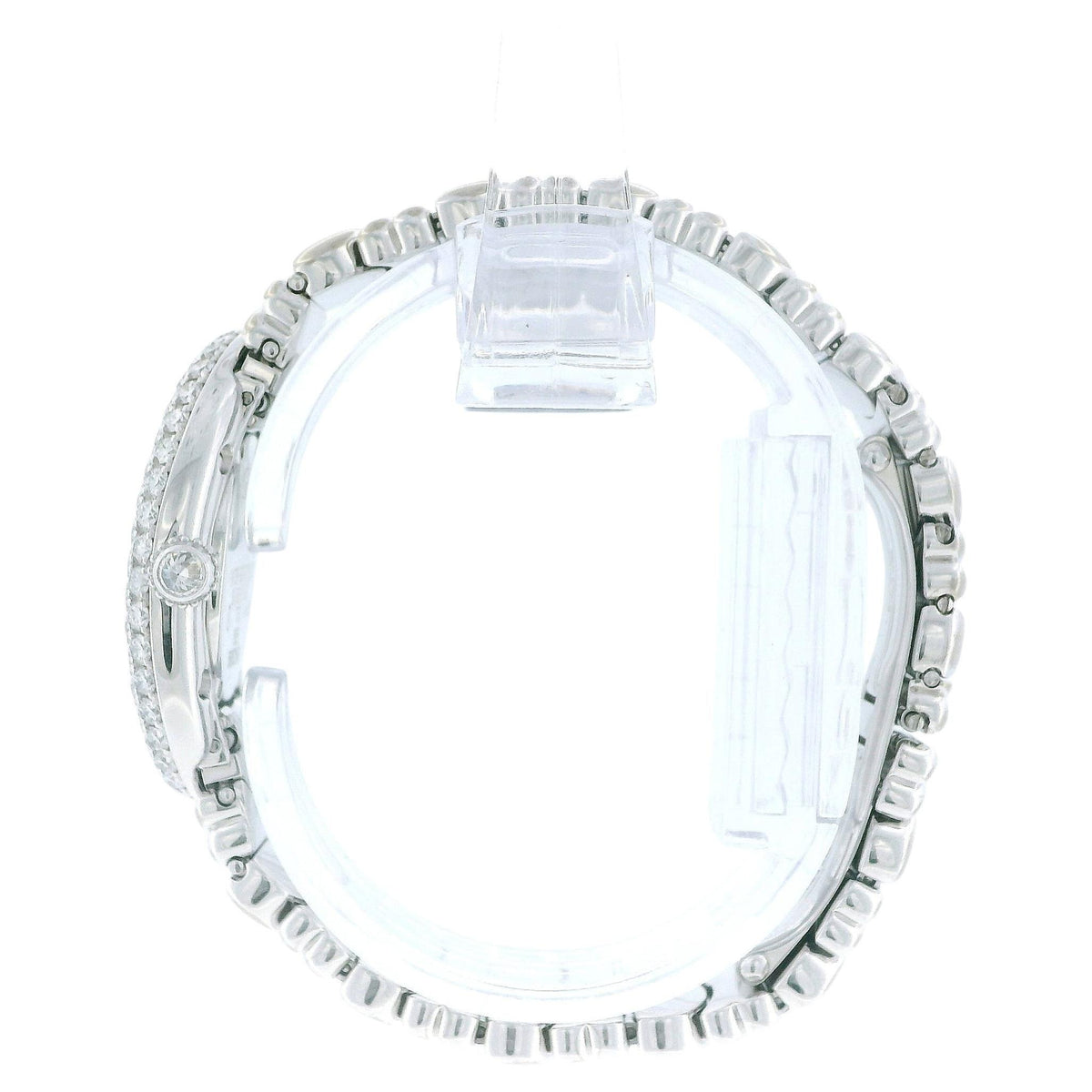 Cartier Baignoire WB5097L2 18K White Gold Diamond Casque D'or Box & Papares