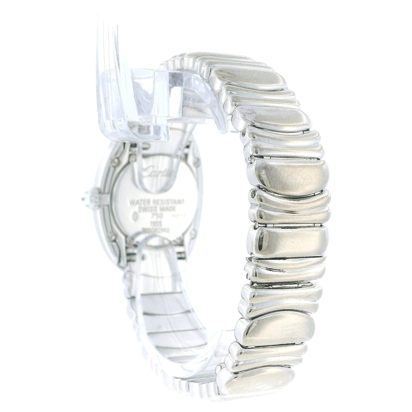 Cartier Baignoire WB5097L2 18K White Gold Diamond Casque D'or Box & Papares