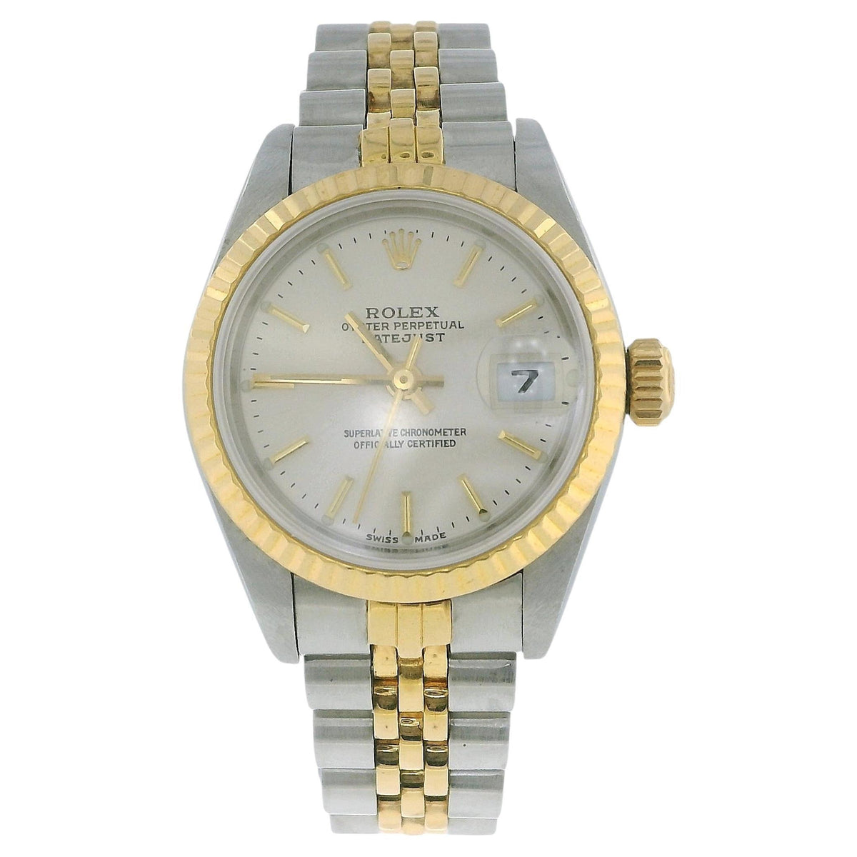 Rolex Datejust 69173 Silver Dial Ladies Watch