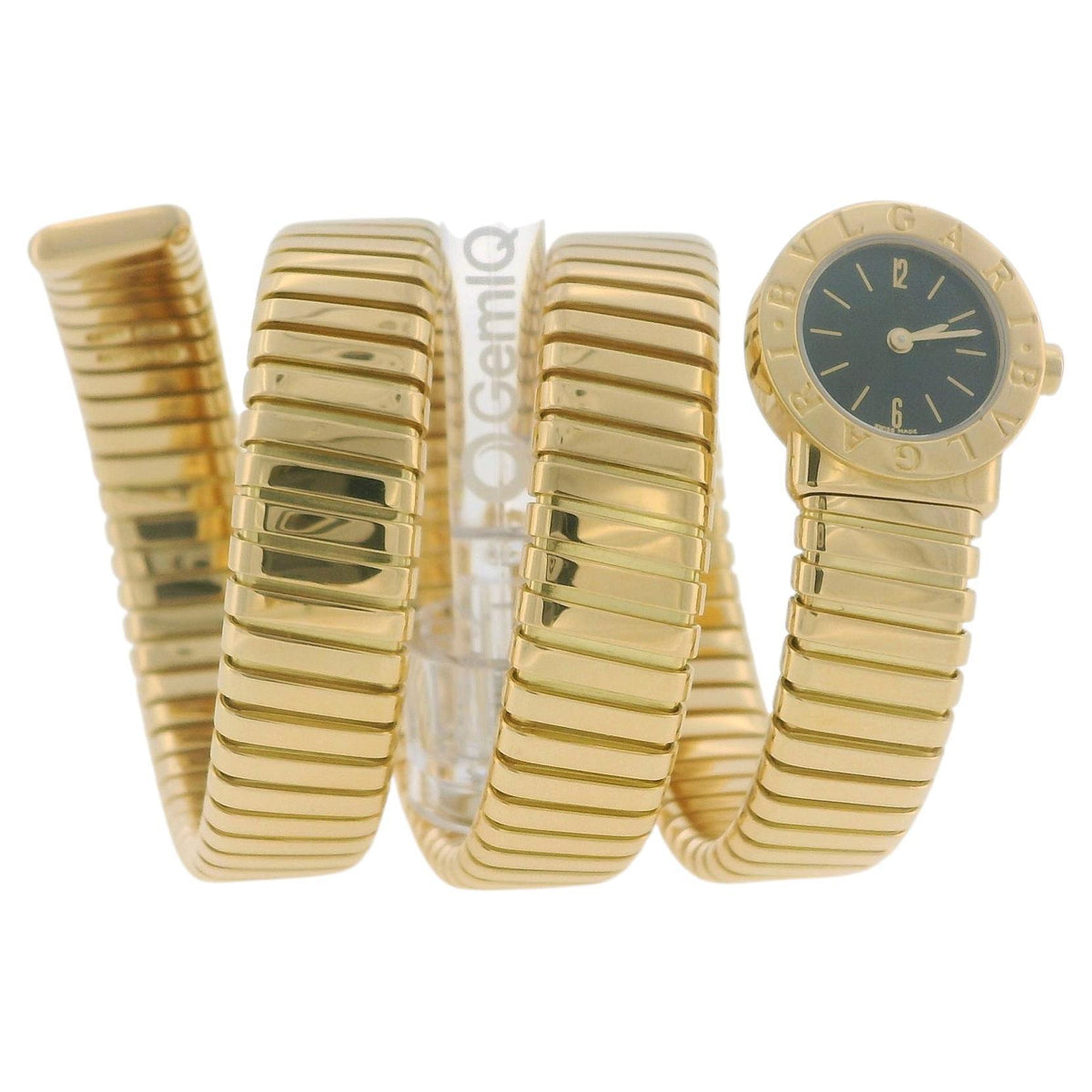 Bvlgari Serpenti Tubogas BB191T 18K Yellow Gold Ladies Watch