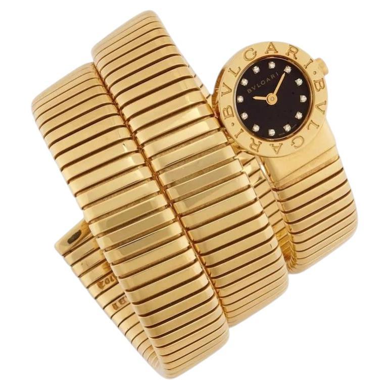 Bvlgari Serpenti Tubogas BB191TG 18K Yellow Gold Ladies