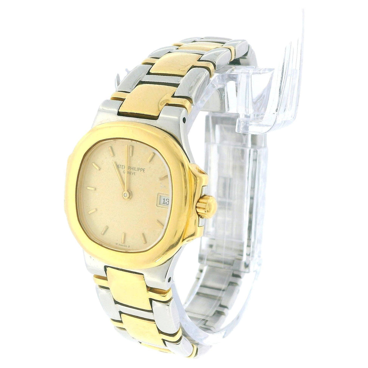 Patek Philippe Nautilus 4700/51 Ivory Dial Ladies Watch & Papers-1990