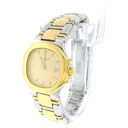 Patek Philippe Nautilus 4700/51 Ivory Dial Ladies Watch & Papers-1990