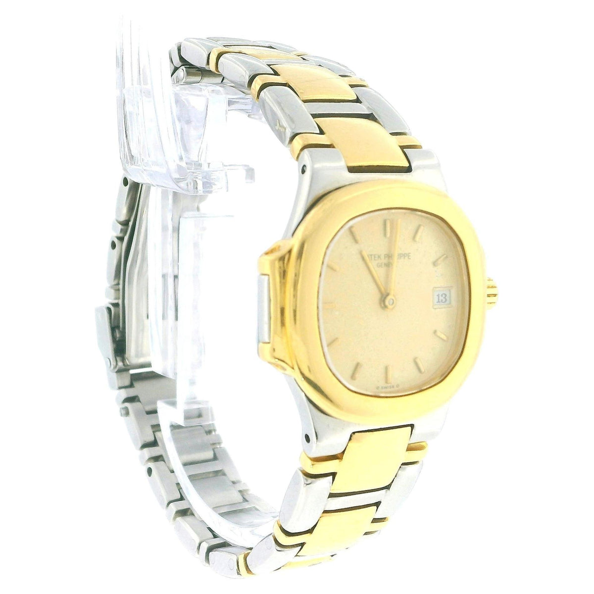 Patek Philippe Nautilus 4700/51 Ivory Dial Ladies Watch & Papers-1990