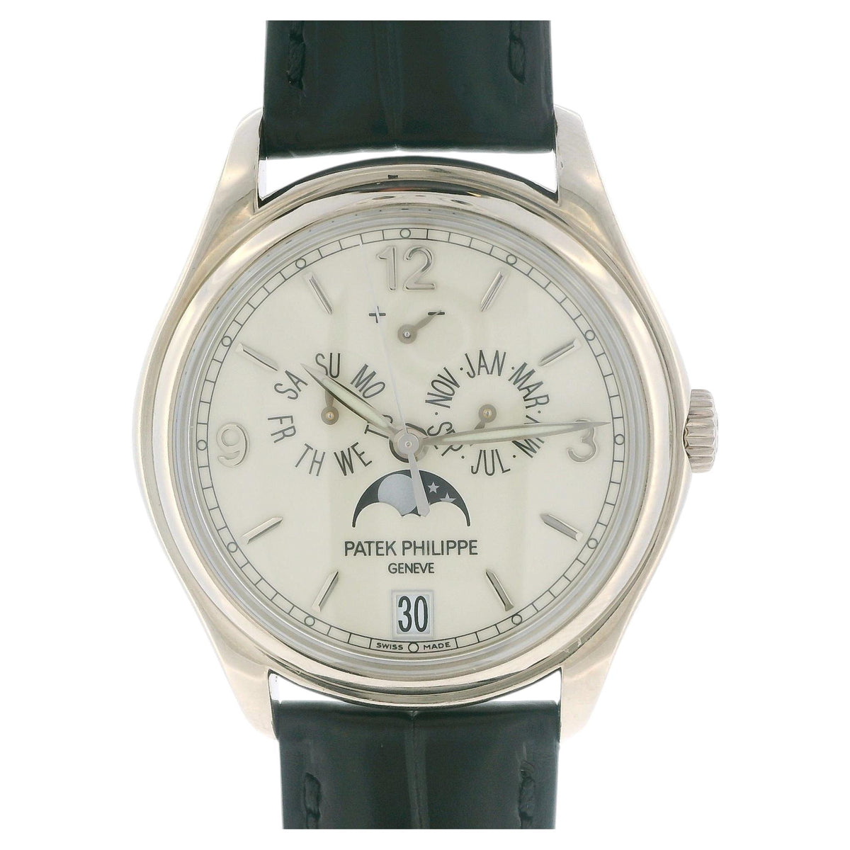 Patek Philippe Annual Calendar 5146G Cream Dial Watch & Papers 2012