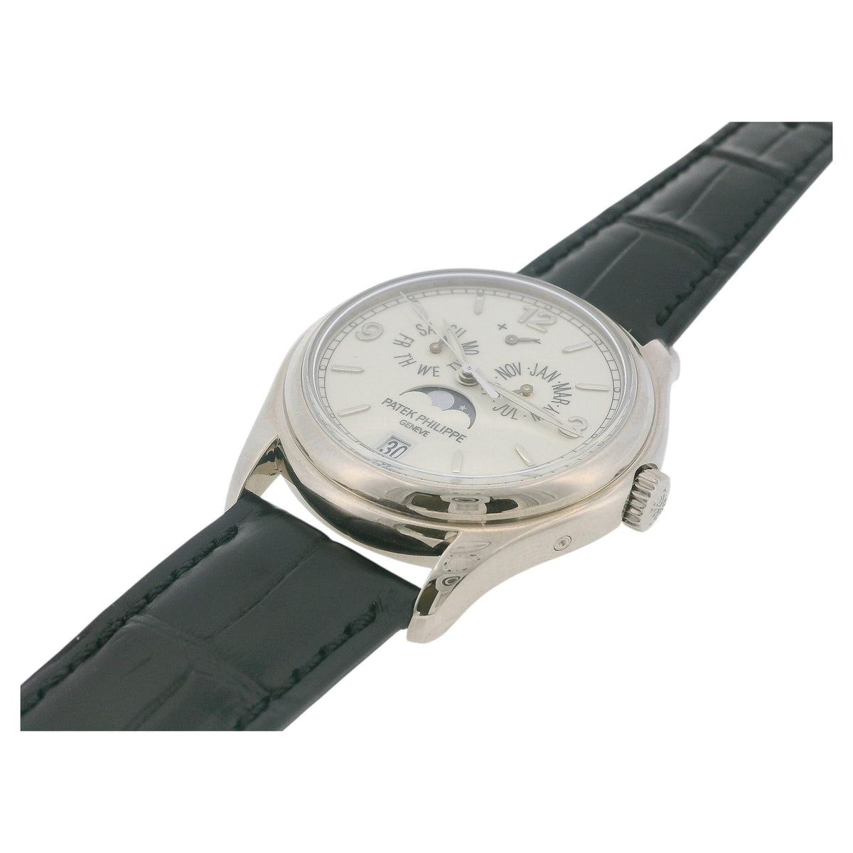 Patek Philippe Annual Calendar 5146G Cream Dial Watch & Papers 2012