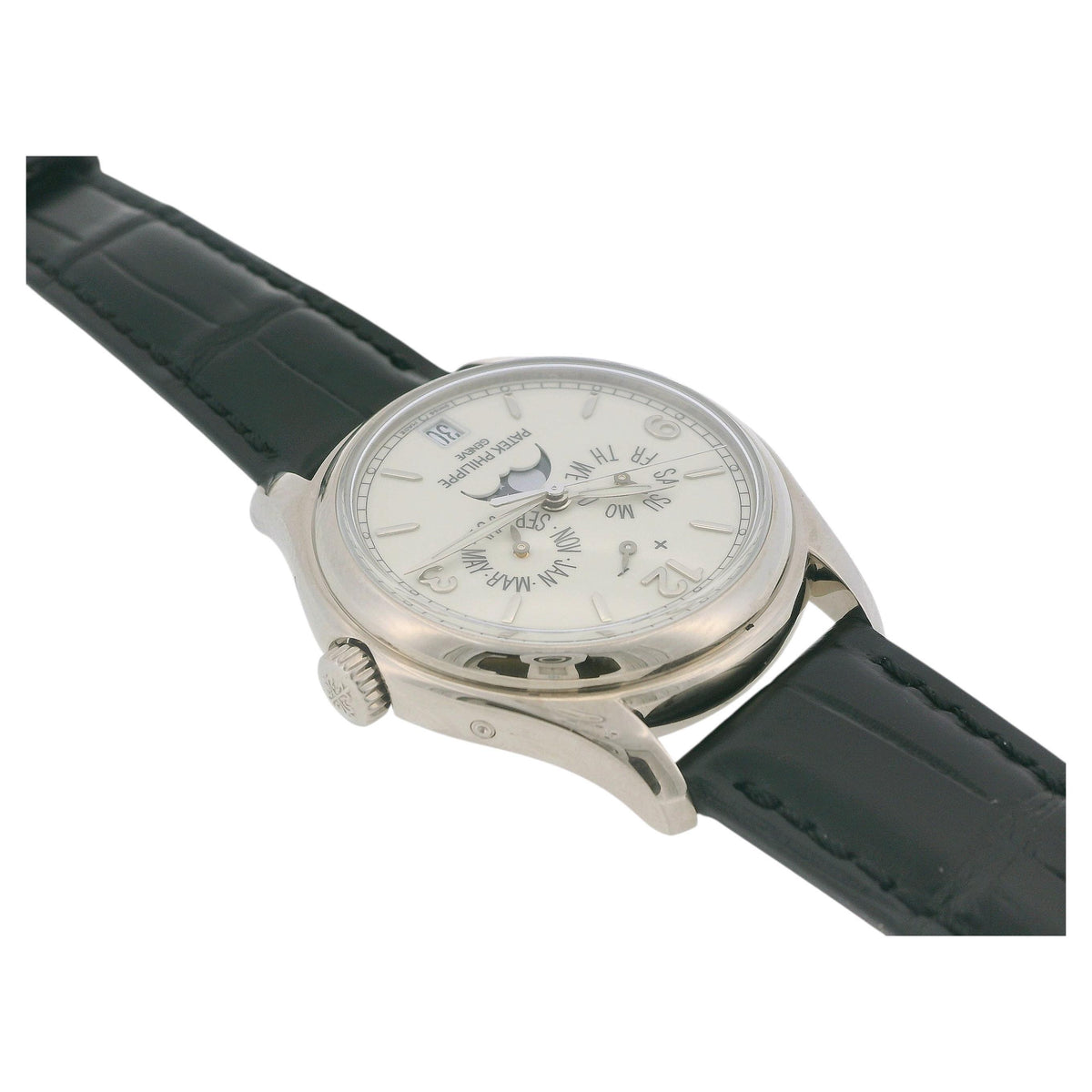 Patek Philippe Annual Calendar 5146G Cream Dial Watch & Papers 2012